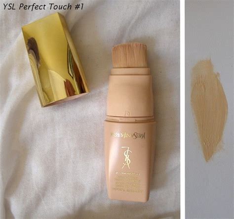 ysl perfect touch radiant foundation review|YSL foundation lines.